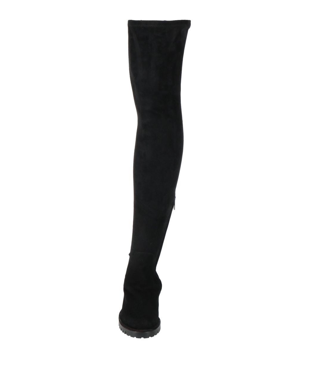 Rene Caovilla Black Boot Leather