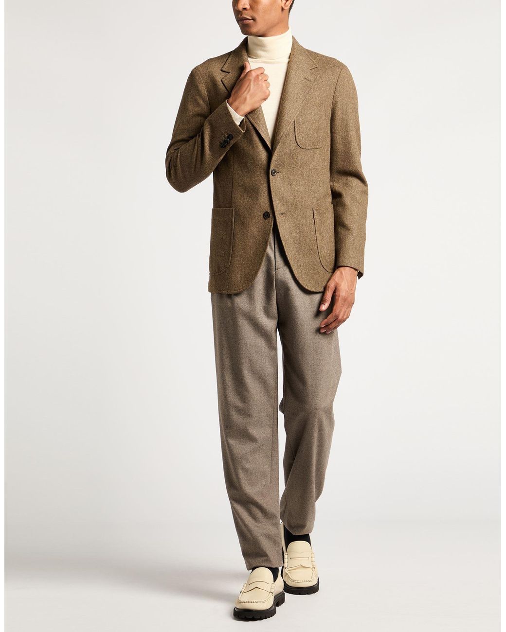 Boglioli Brown Blazers for men