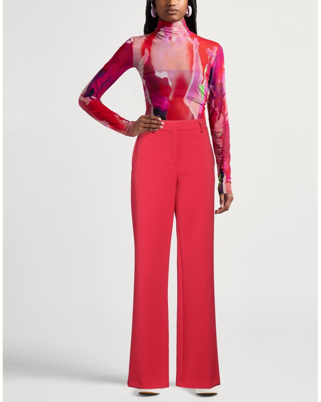 MSGM Red Trouser