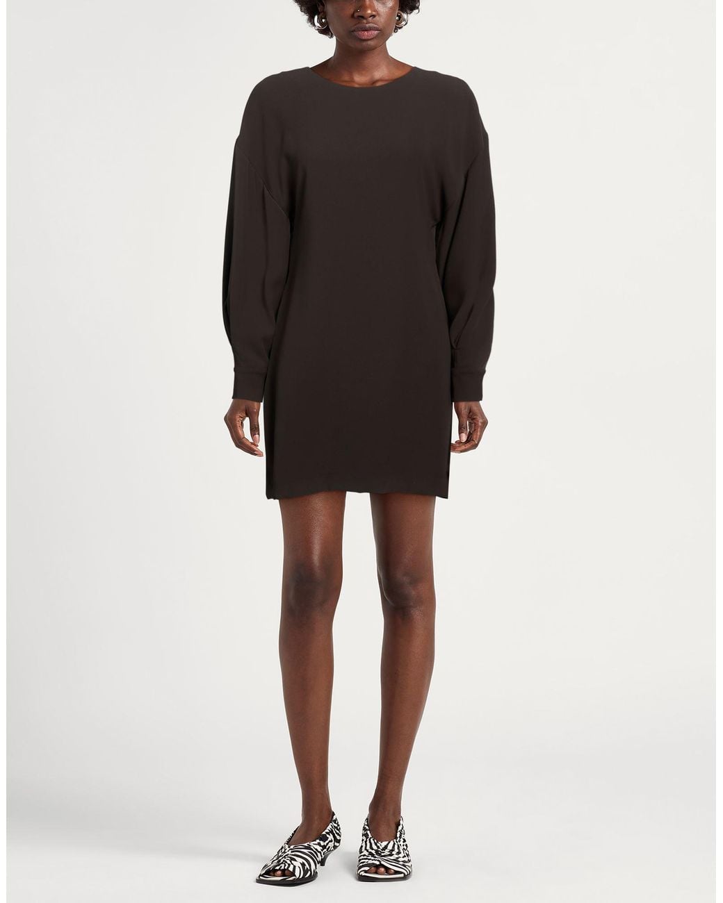P.A.R.O..H. Robe Courte P.A.R.O.S.H. en coloris Black