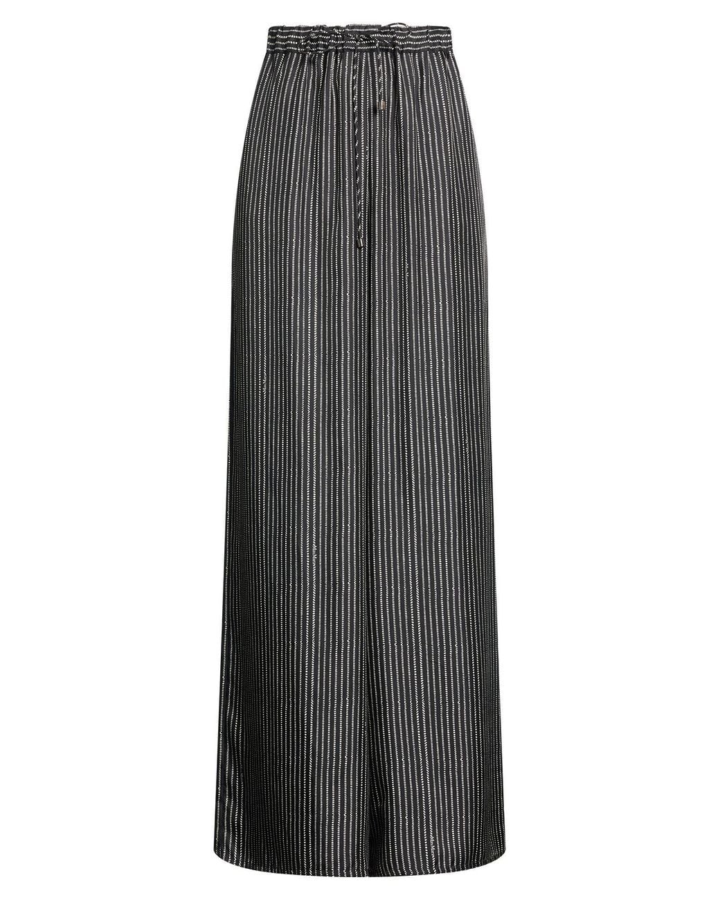 Max Mara Gray Pants Silk