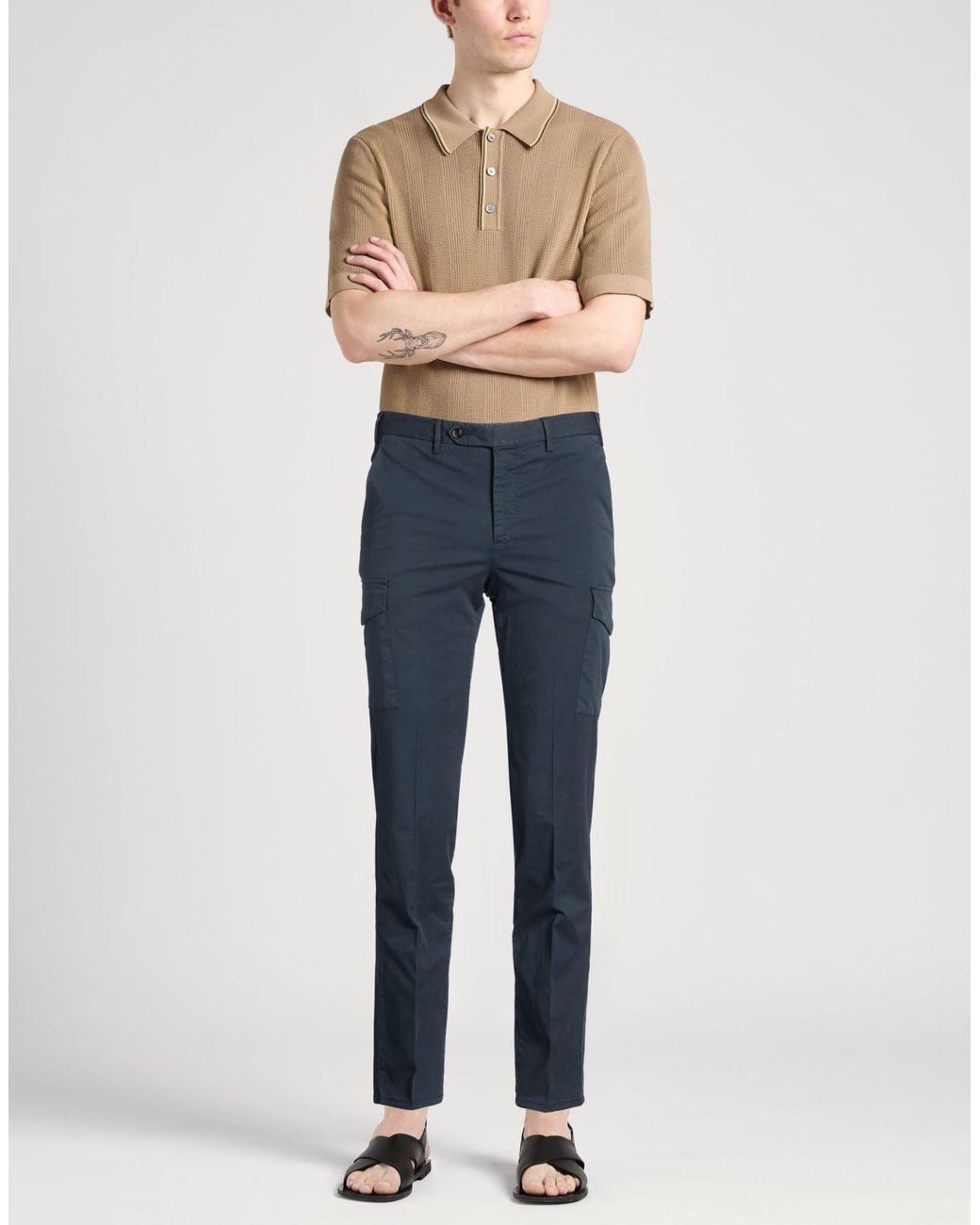 PT Torino Blue Trouser for men
