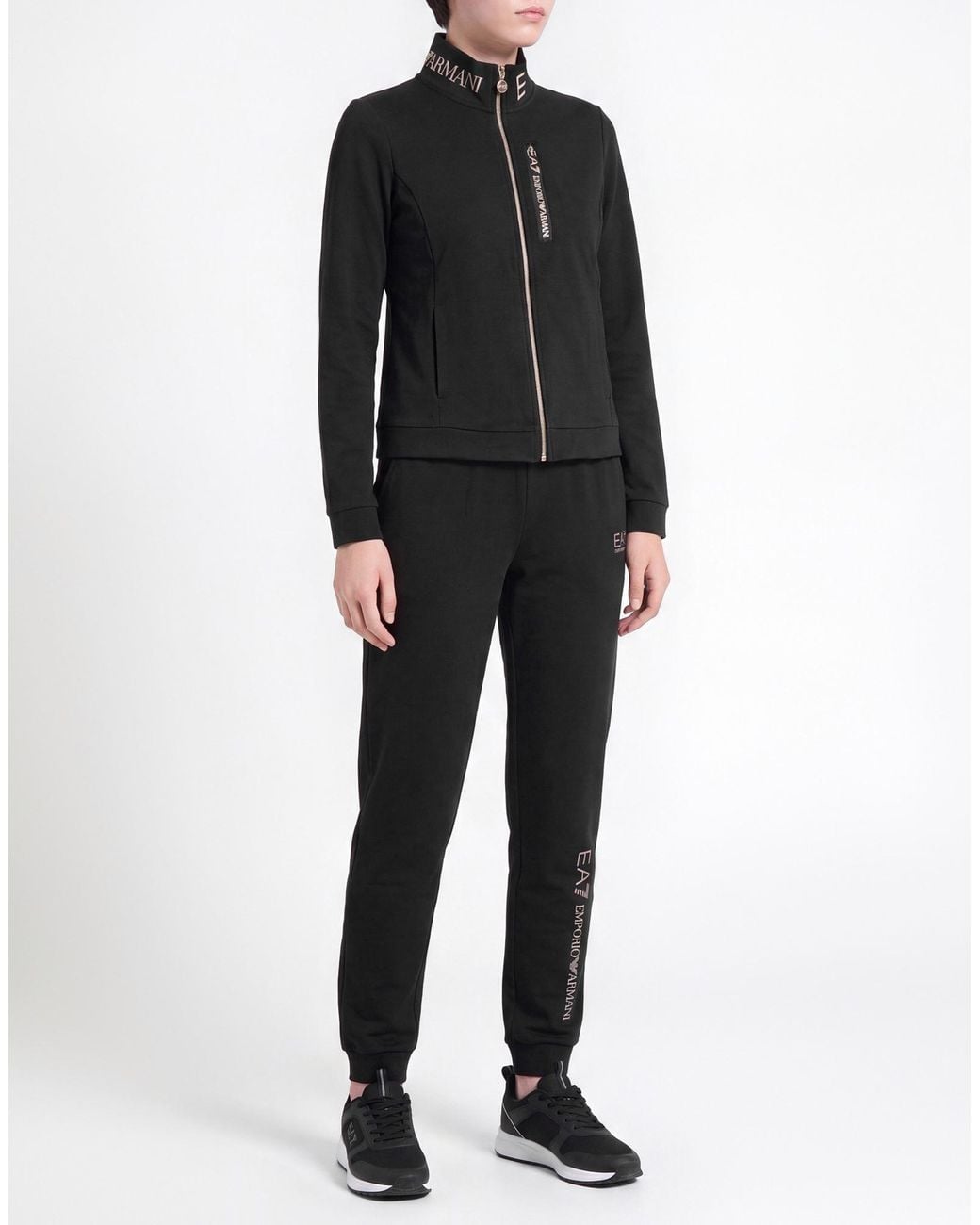 EA7 Black Tracksuit