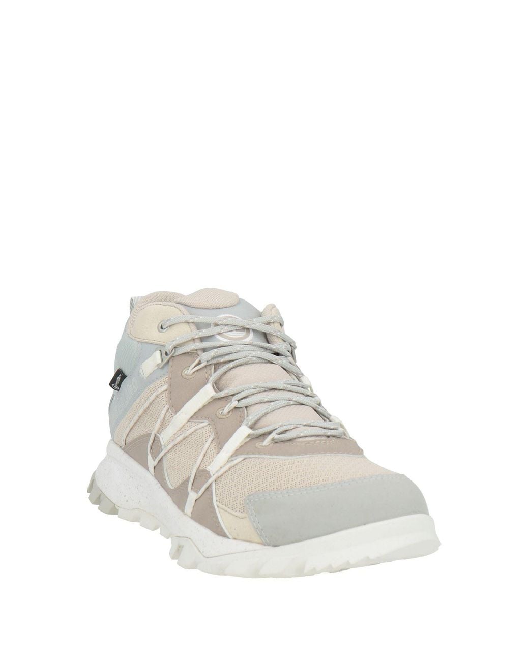 Timberland White Charcoal Sneakers Textile Fibers