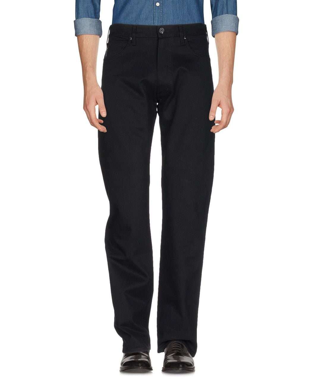 Armani Jeans Black Trouser for men