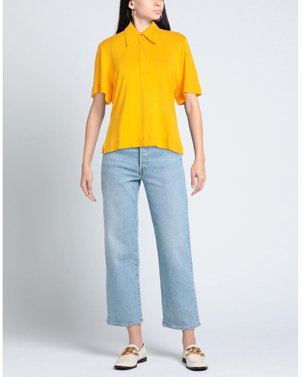 Polo Maison Rabih Kayrouz de color Yellow