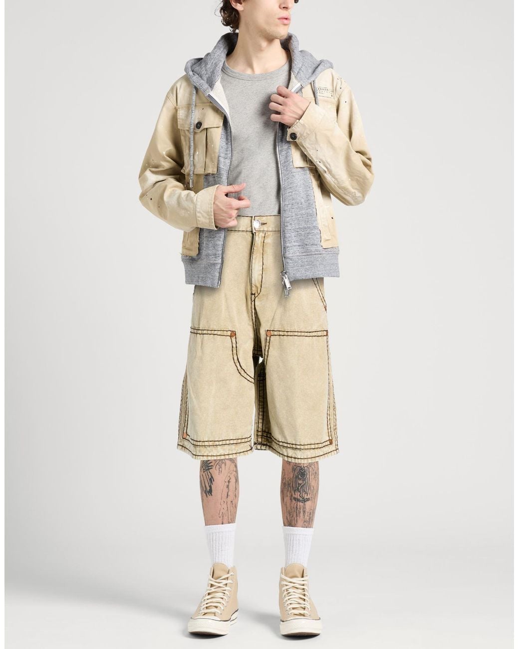 True Religion Natural Shorts & Bermuda Shorts for men