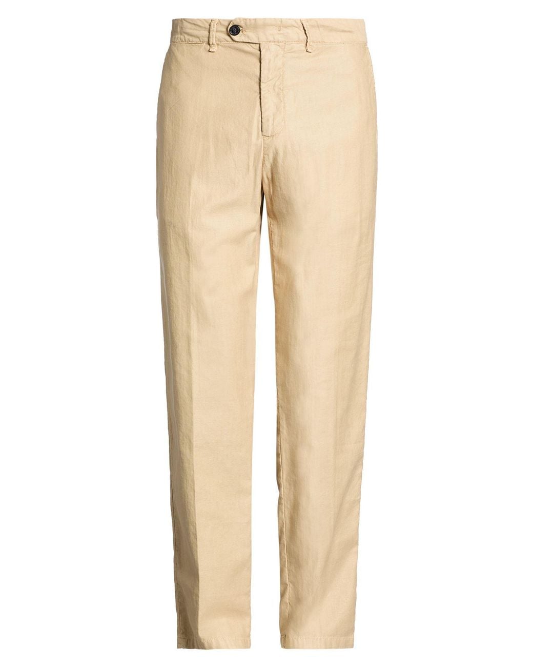 White Sand Natural Pants for men