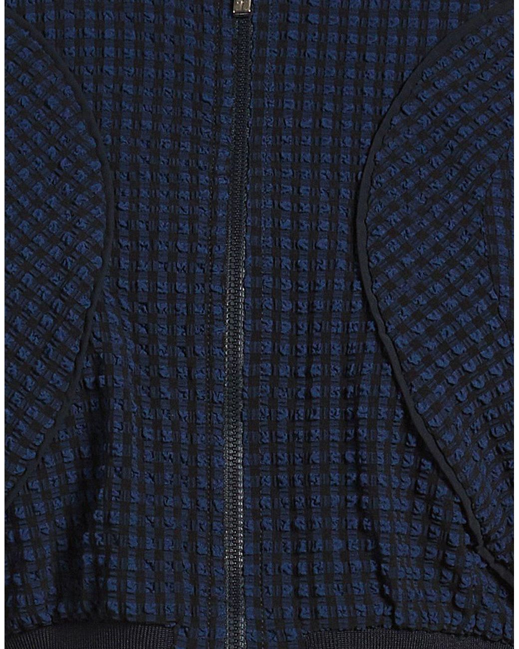 High Blue Tech Genius Jacket Polyester, Rubber