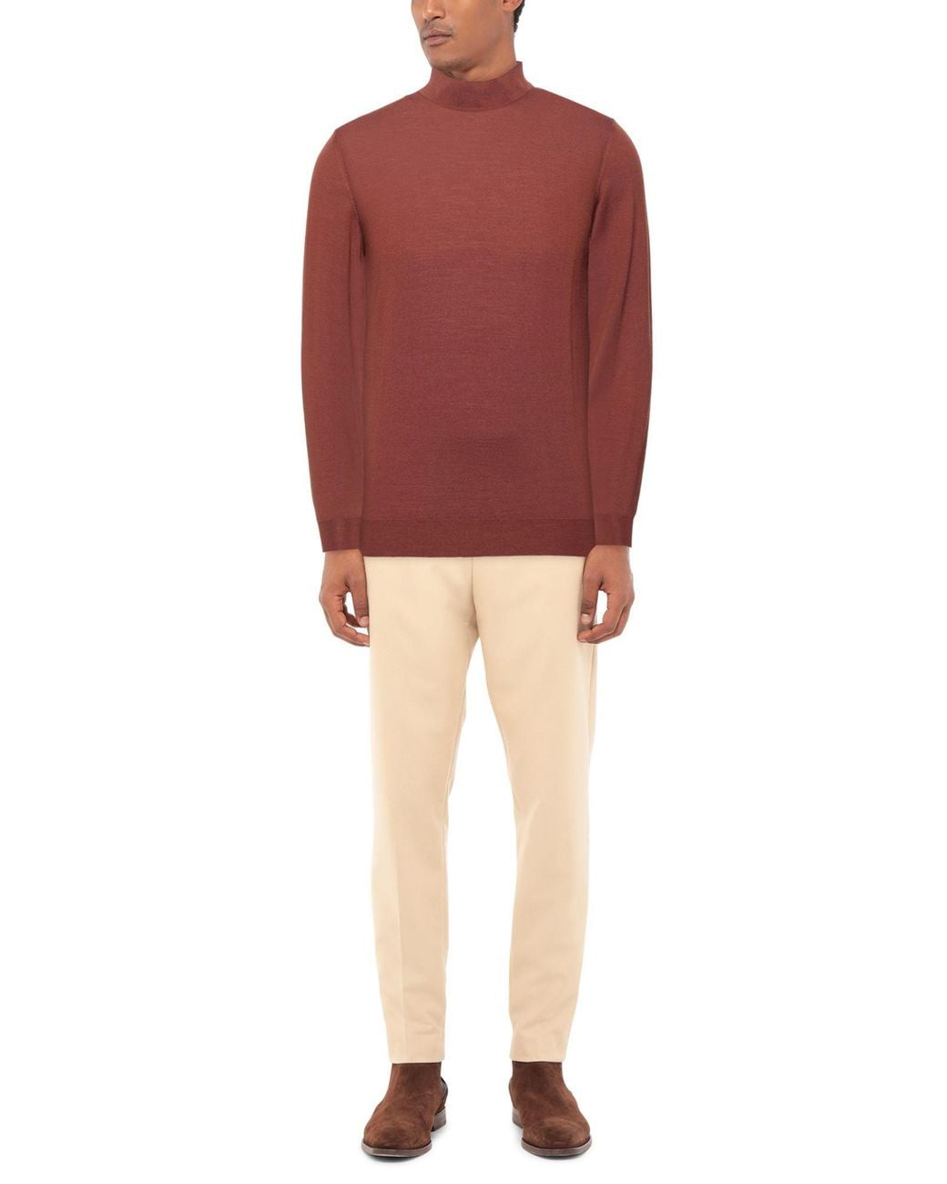 Drumohr Red Turtleneck for men