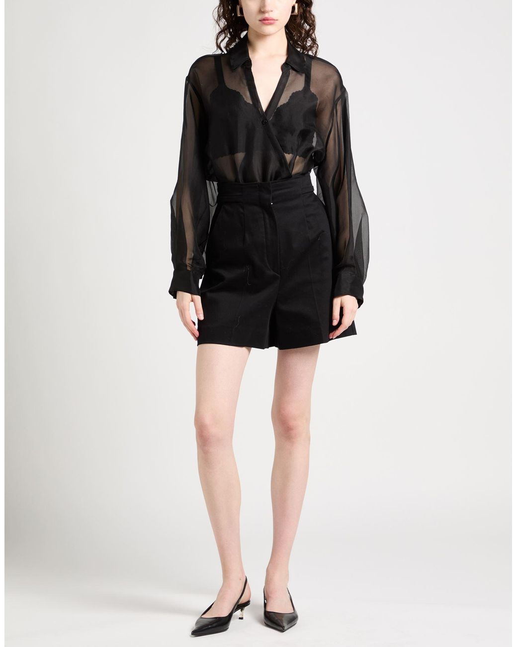 Staud Black Bodysuit