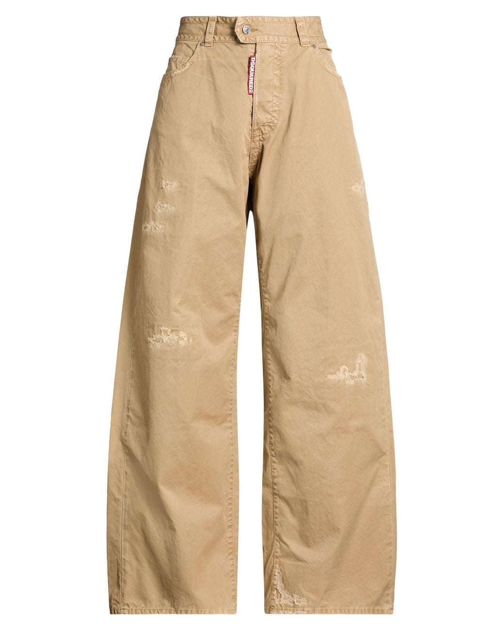 DSquared² Natural Pants Cotton