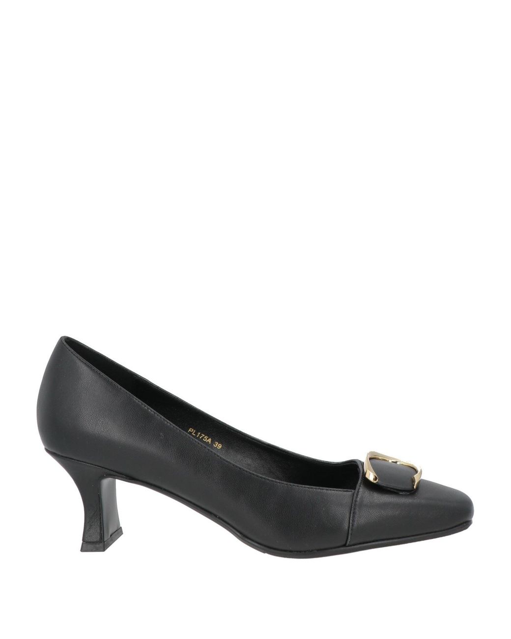 Luciano Barachini Black Pumps Leather