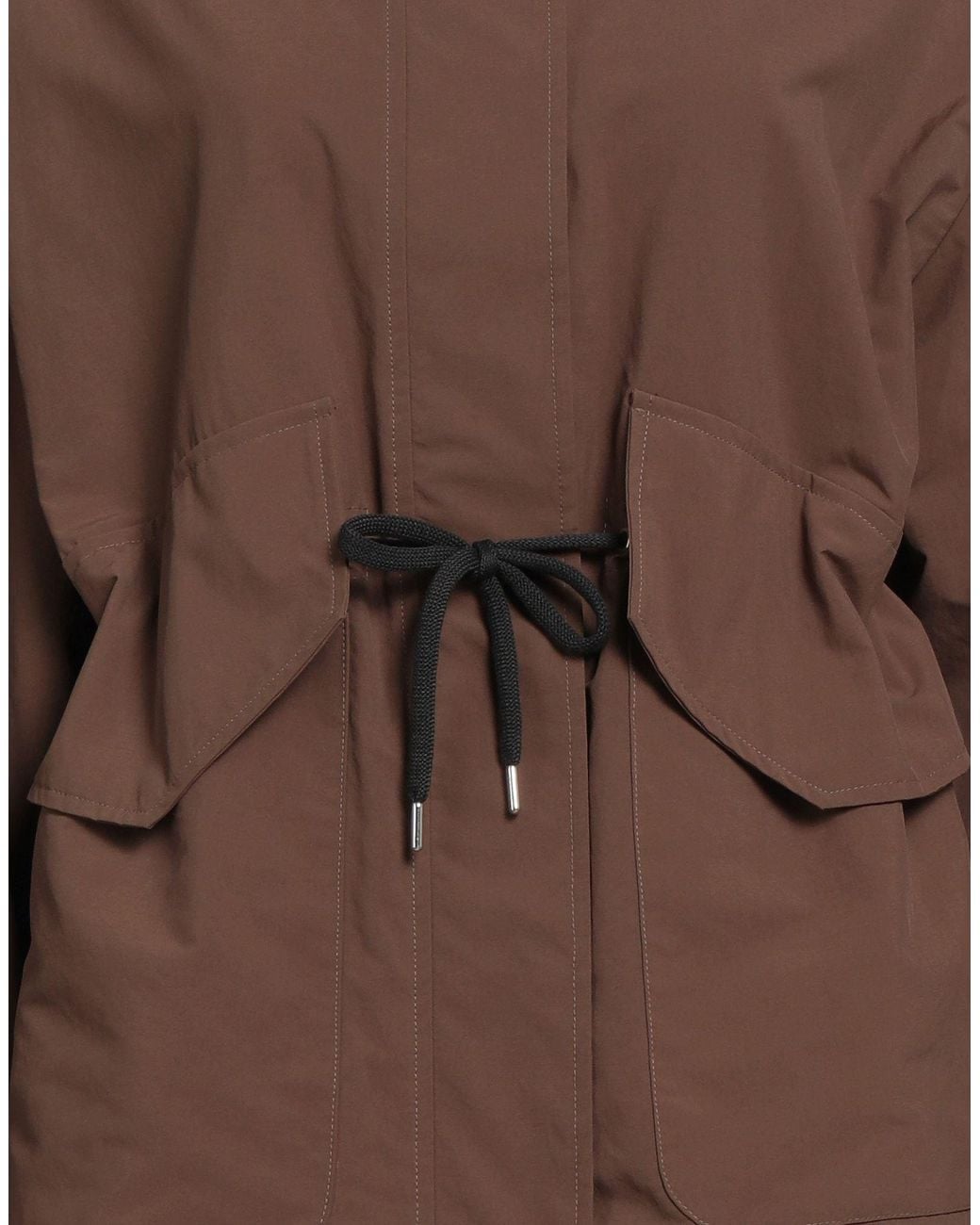 Herno Brown Jacket Polyester