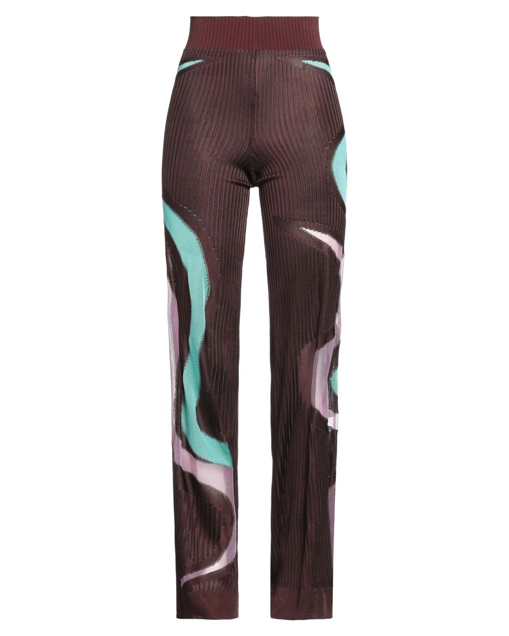 Nadia Wire Multicolor Pants Viscose, Polyester, Lycra