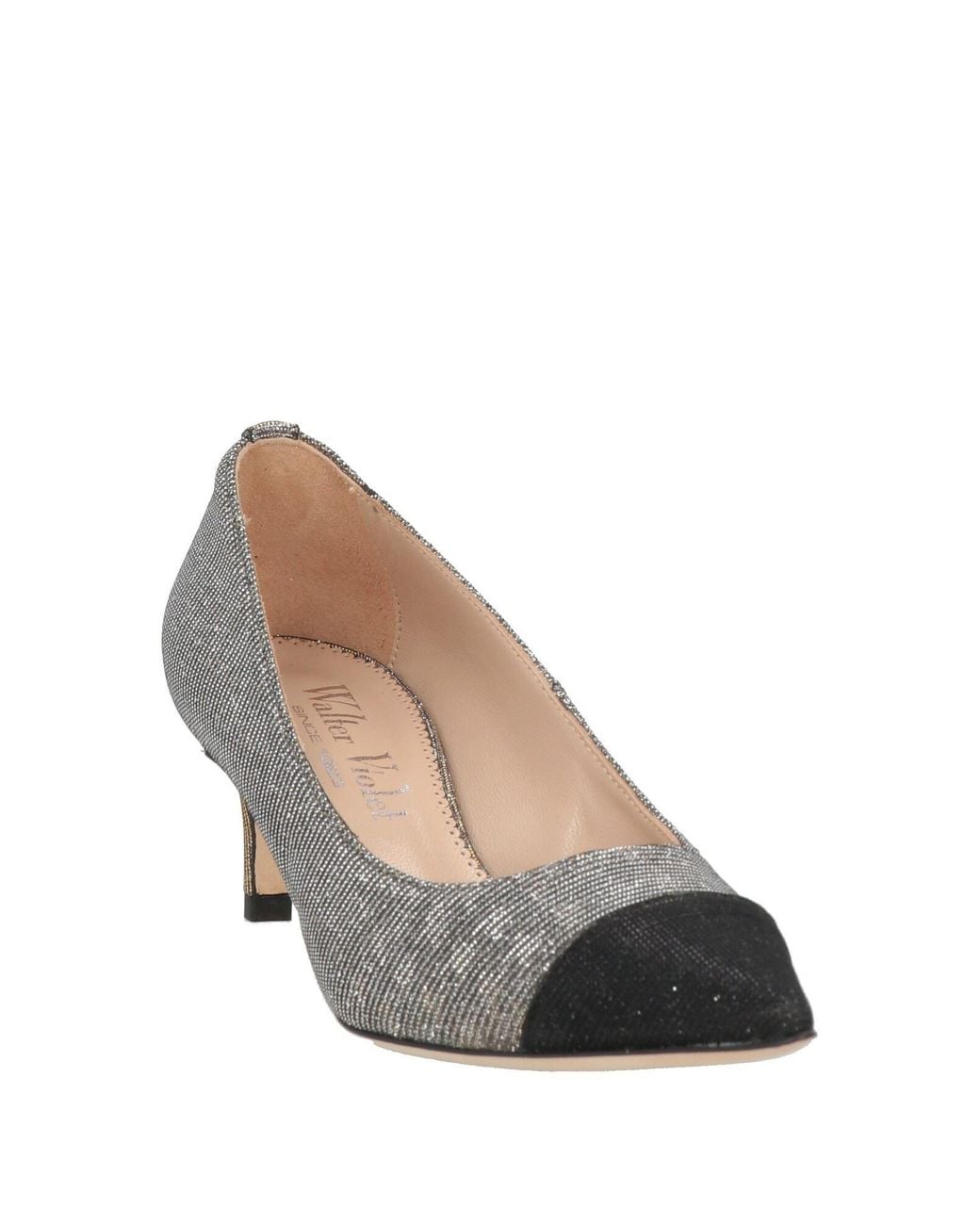 Walter Violet Gray Pumps Leather