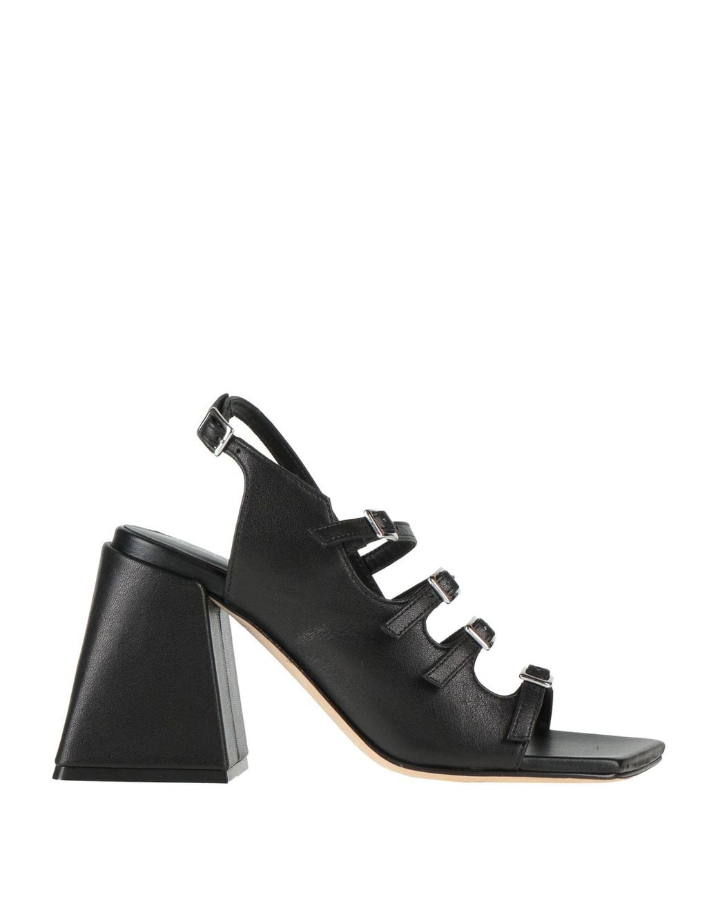 Vic Matié Black Sandals