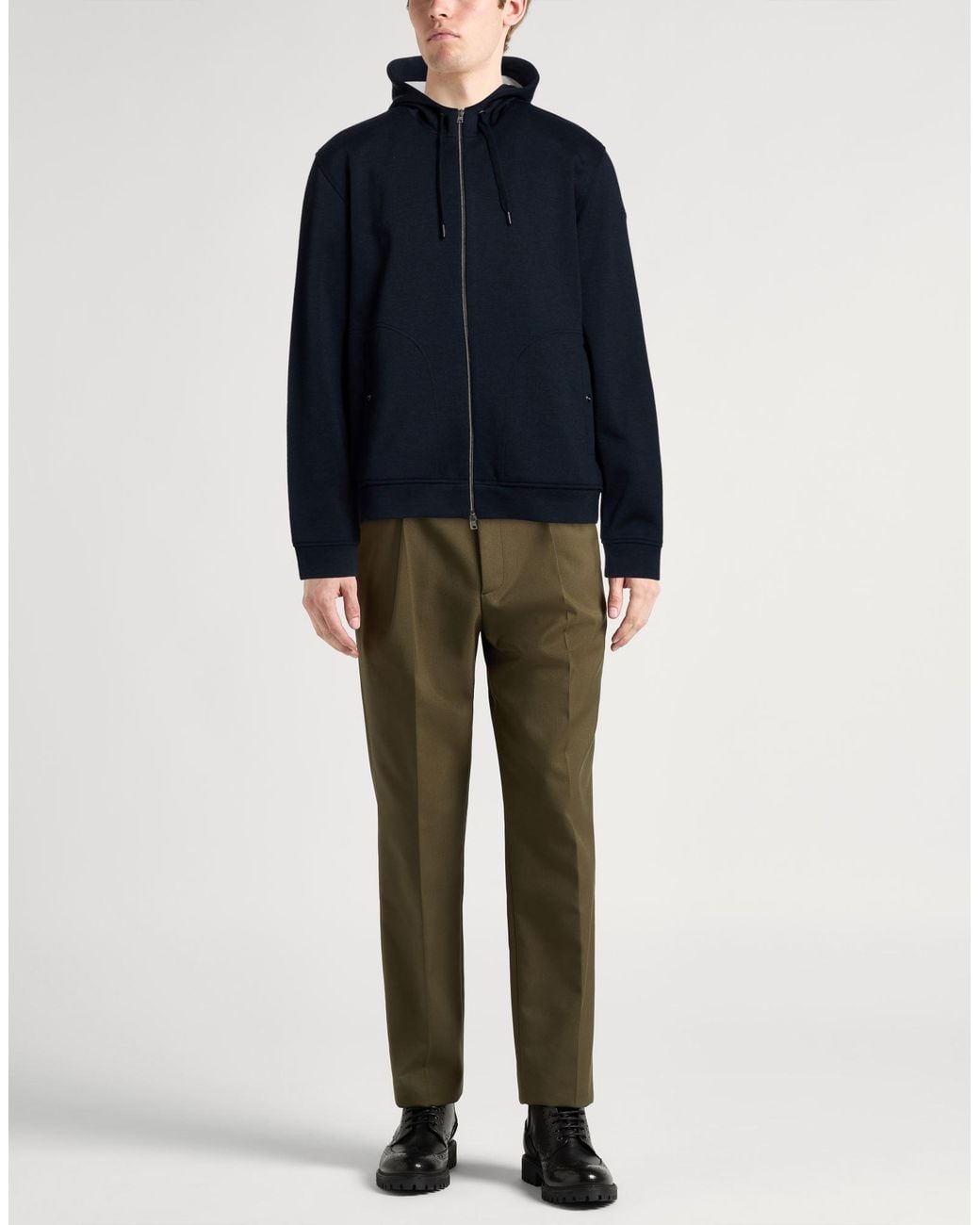 Herno Blue Sweatshirt for men