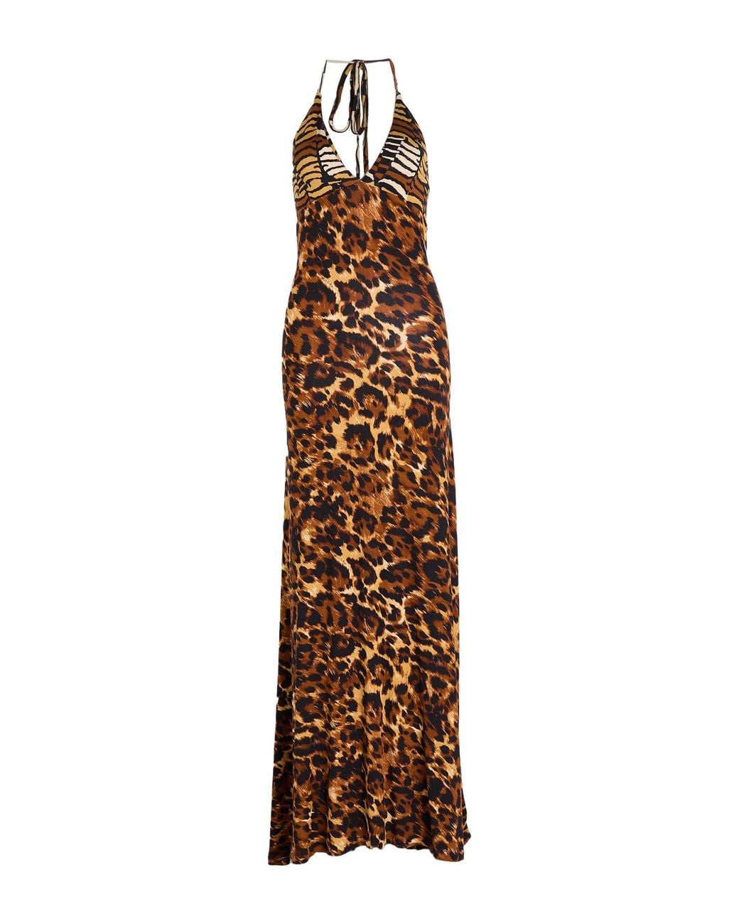Miss Bikini Brown Maxi Dress
