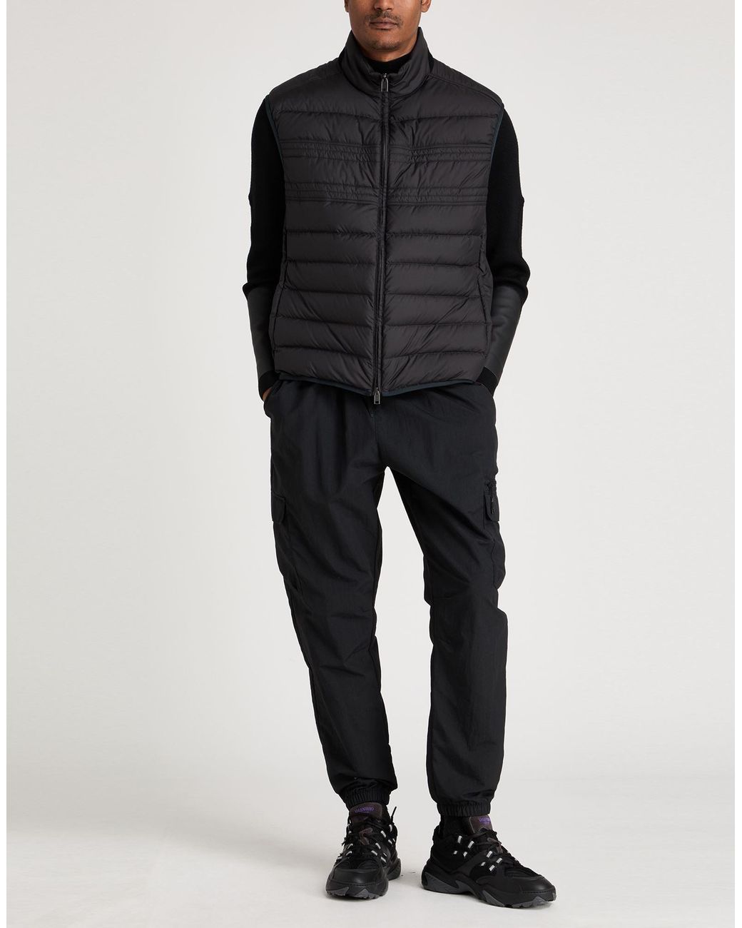 Chompa Sin Mangas Brioni de hombre de color Black