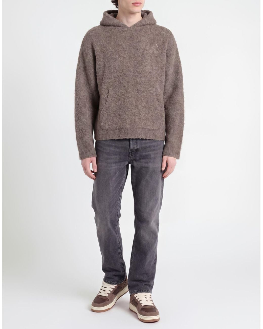 Represent Brown Jumper for men
