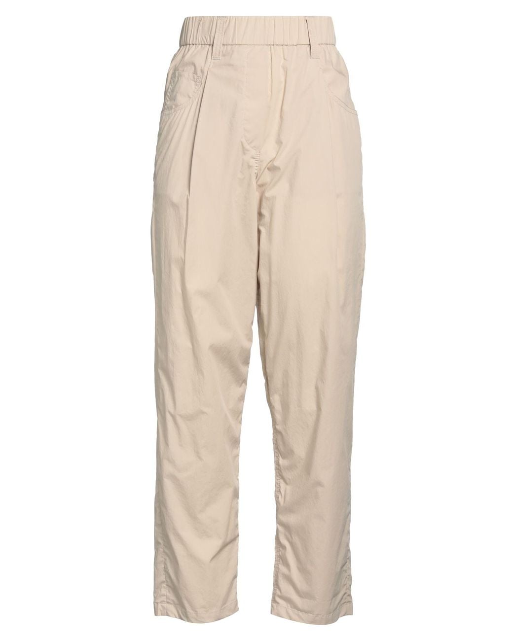 Brunello Cucinelli Natural Trouser