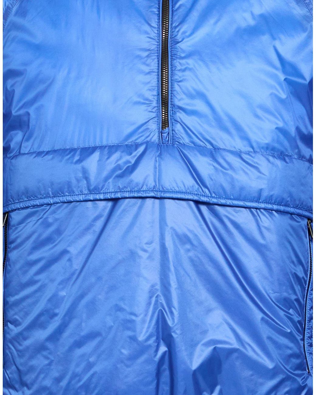 Woolrich Blue Jacket Polyamide for men