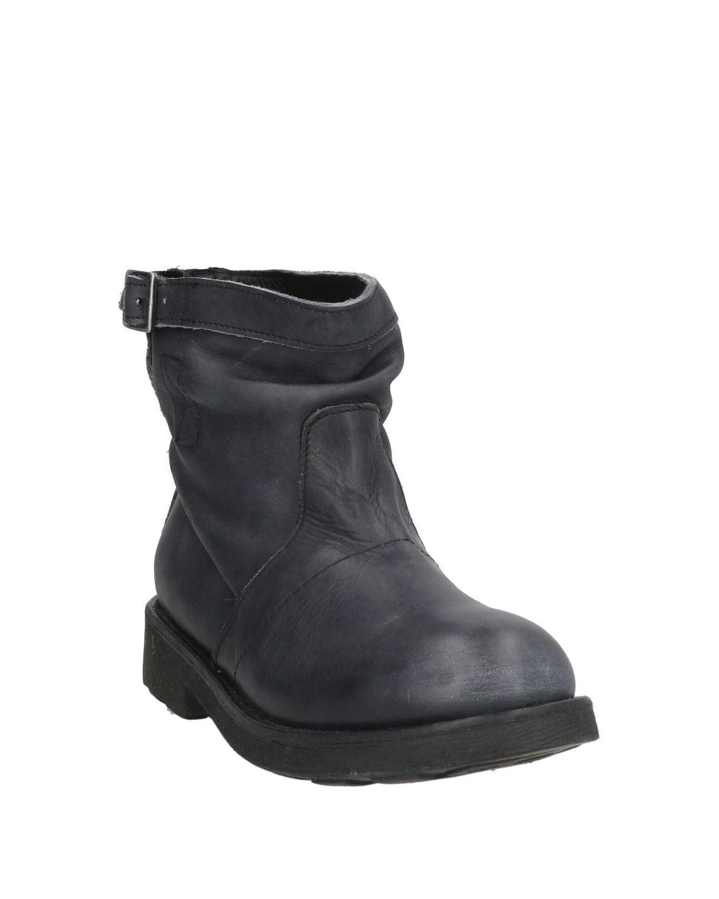 Bikkembergs Black Ankle Boots Leather