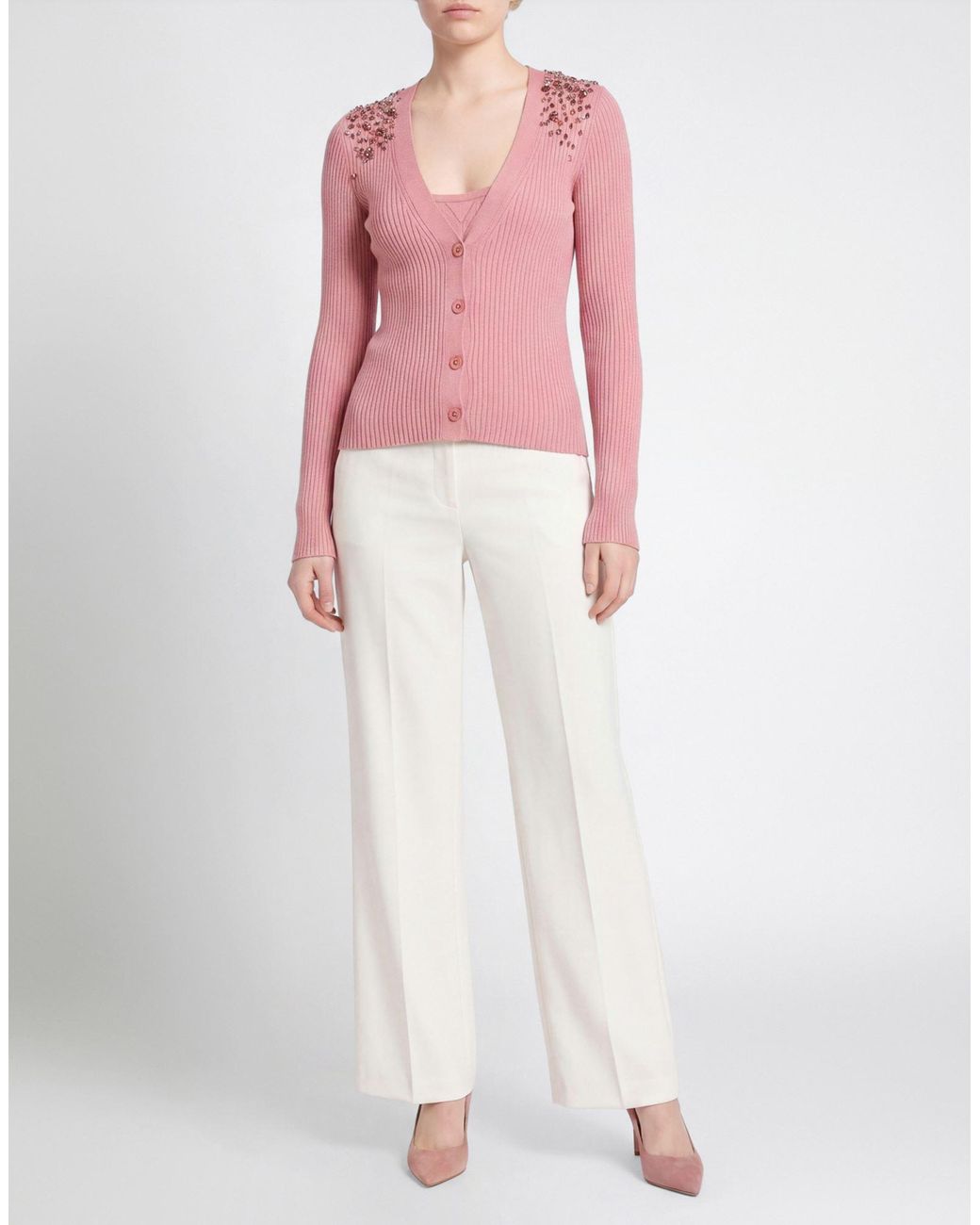 Dorothee Schumacher Pink Cardigan