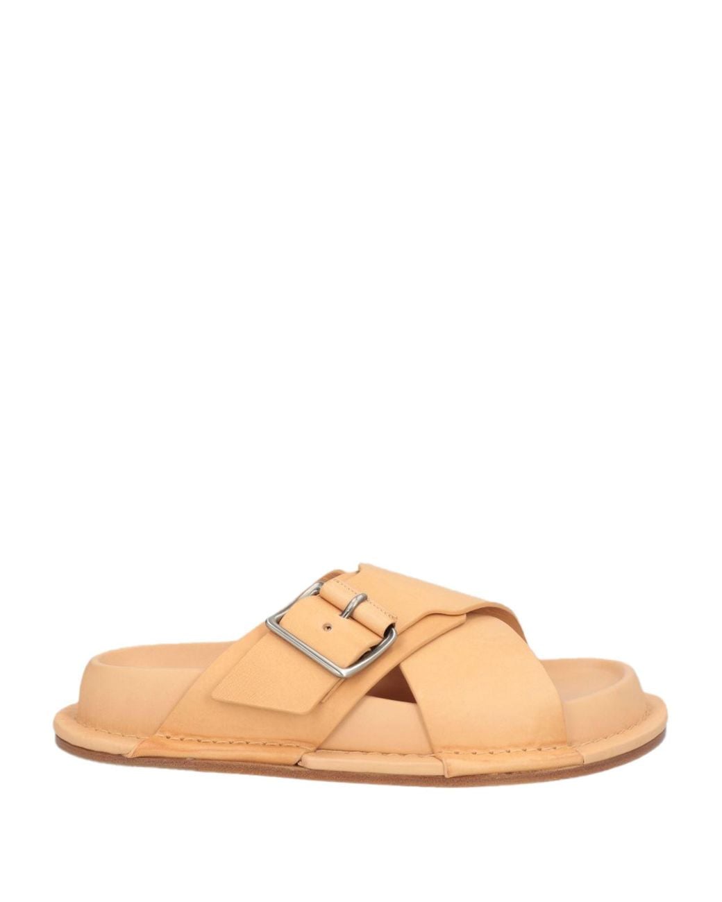 Jil Sander Natural Sandals Leather