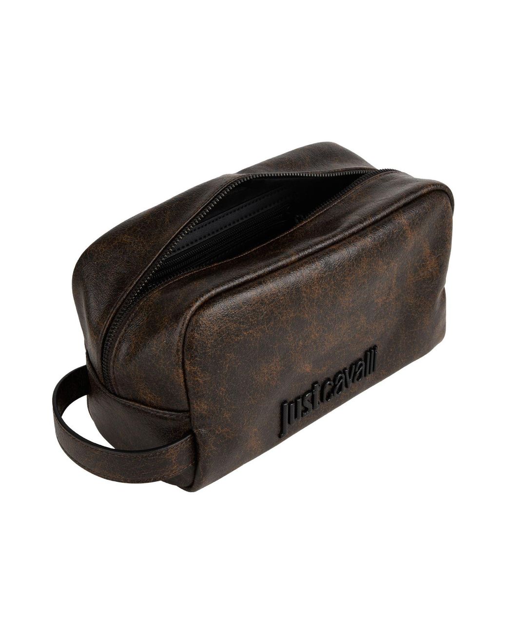 Just Cavalli Brown Beauty Case for men