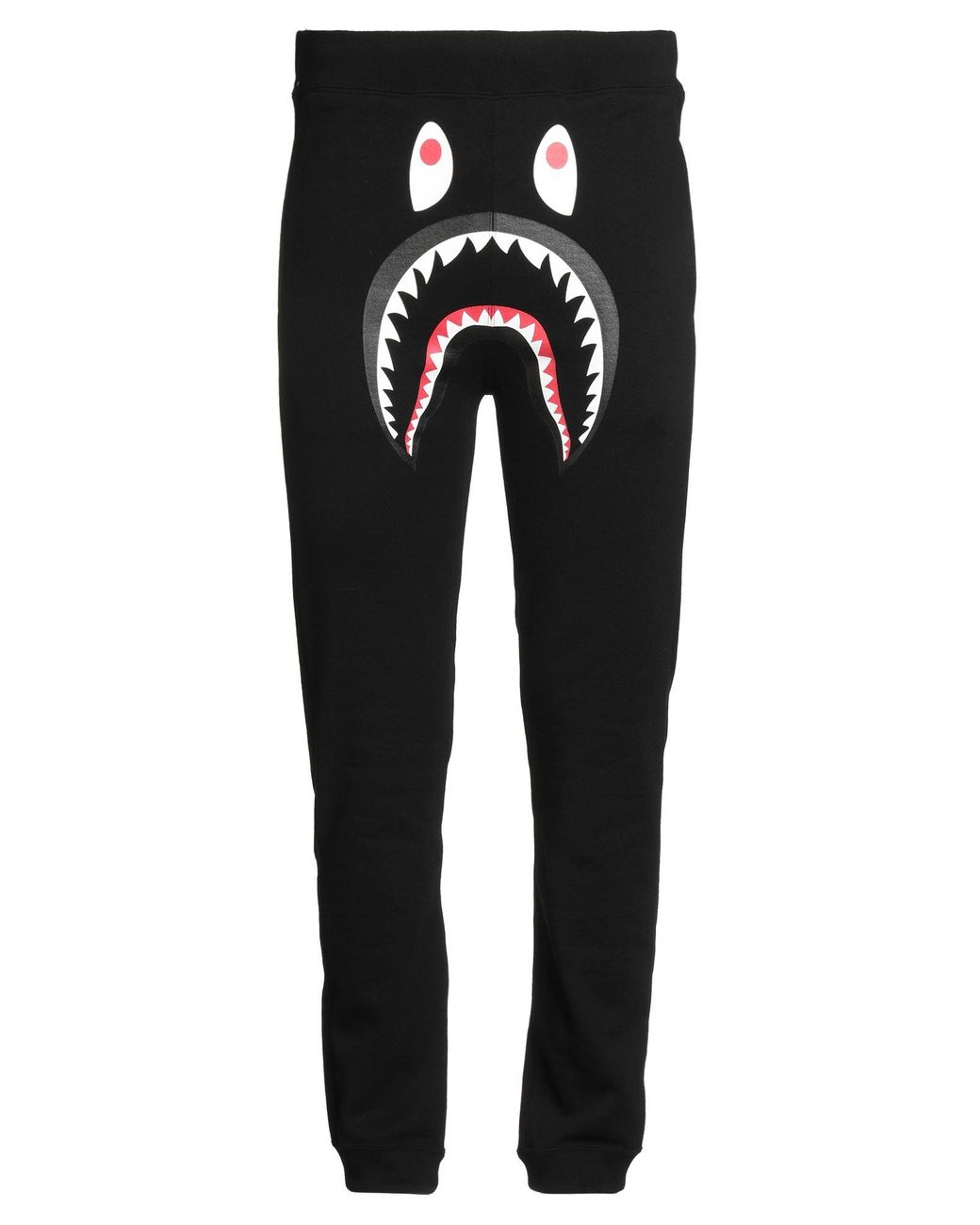 A Bathing Ape Black Pants Cotton for men