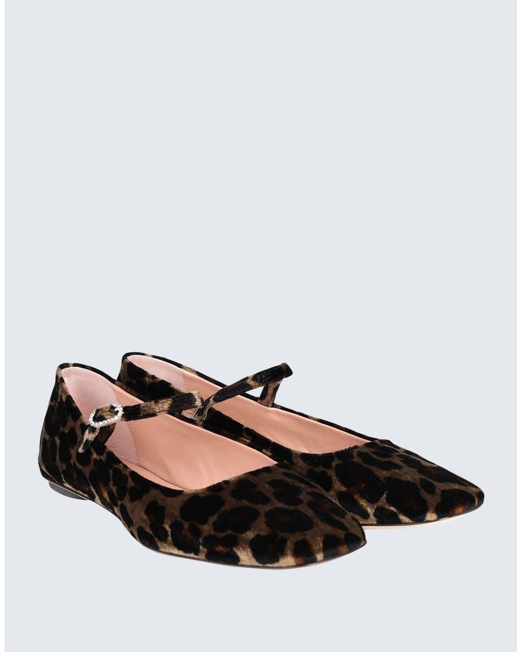 MAX&Co. White Ballet Flats