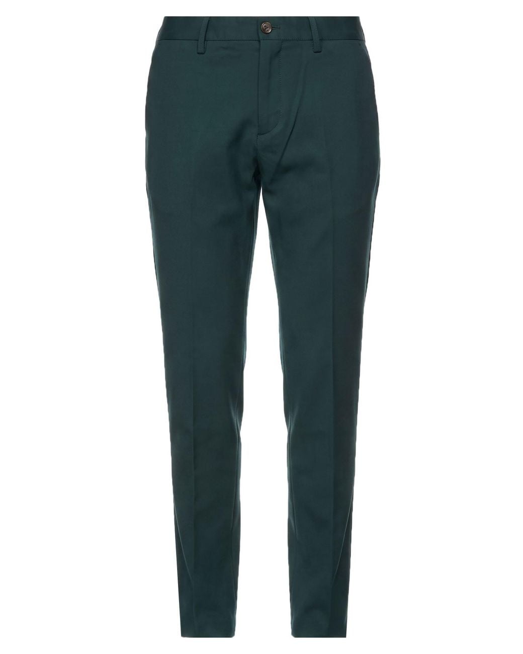 Daniele Alessandrini Blue Pants Viscose, Polyamide, Elastane for men