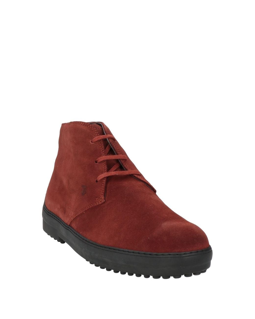 Tod's Red Ankle Boots for men