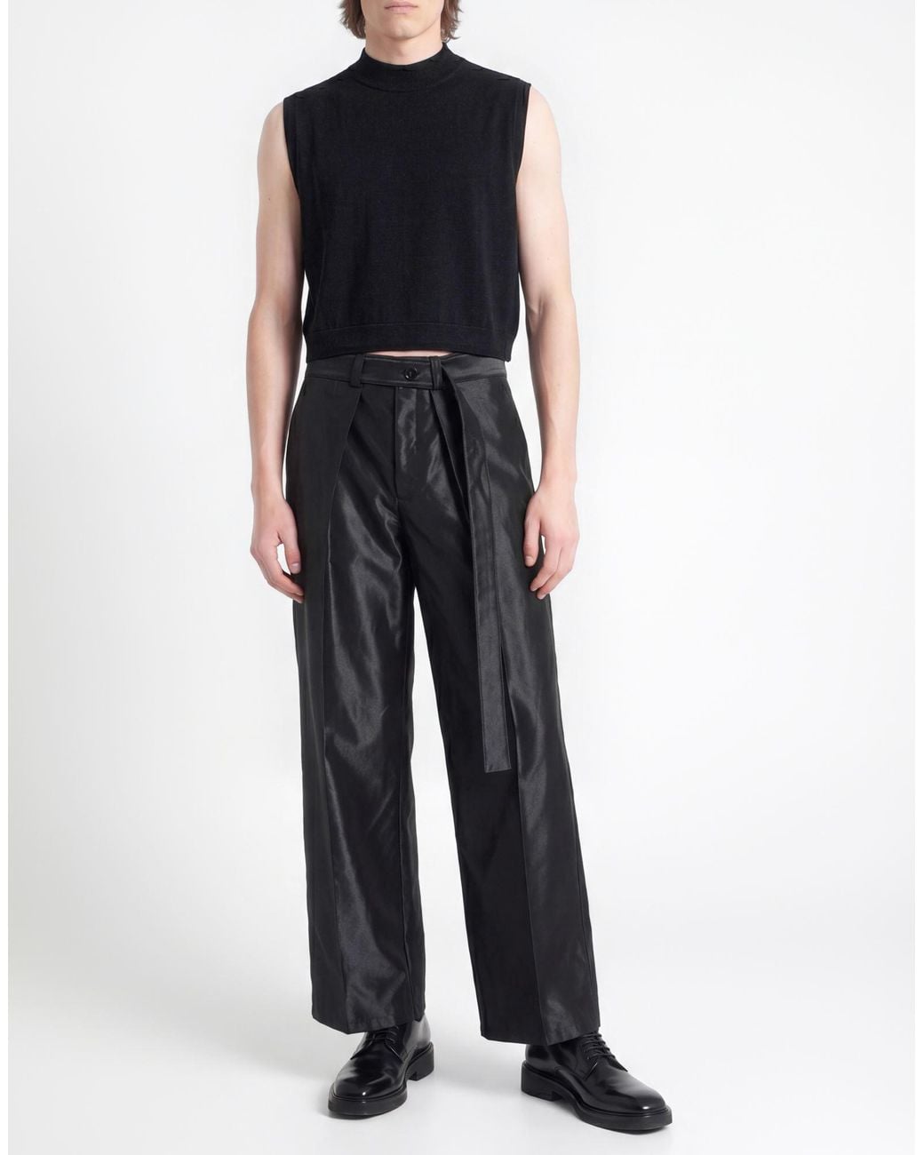Jil Sander Blue Pants Cotton, Polyester for men