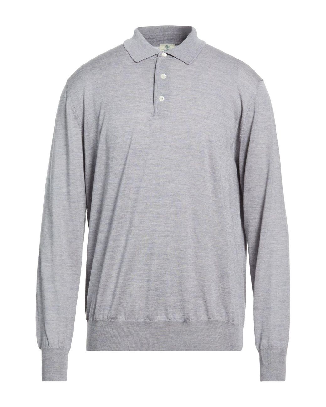 Pullover Luigi Borrelli Napoli pour homme en coloris Gray