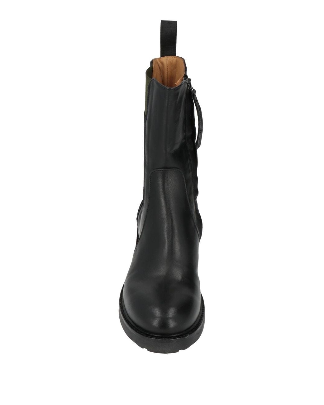 GIO+ Black Ankle Boots Leather
