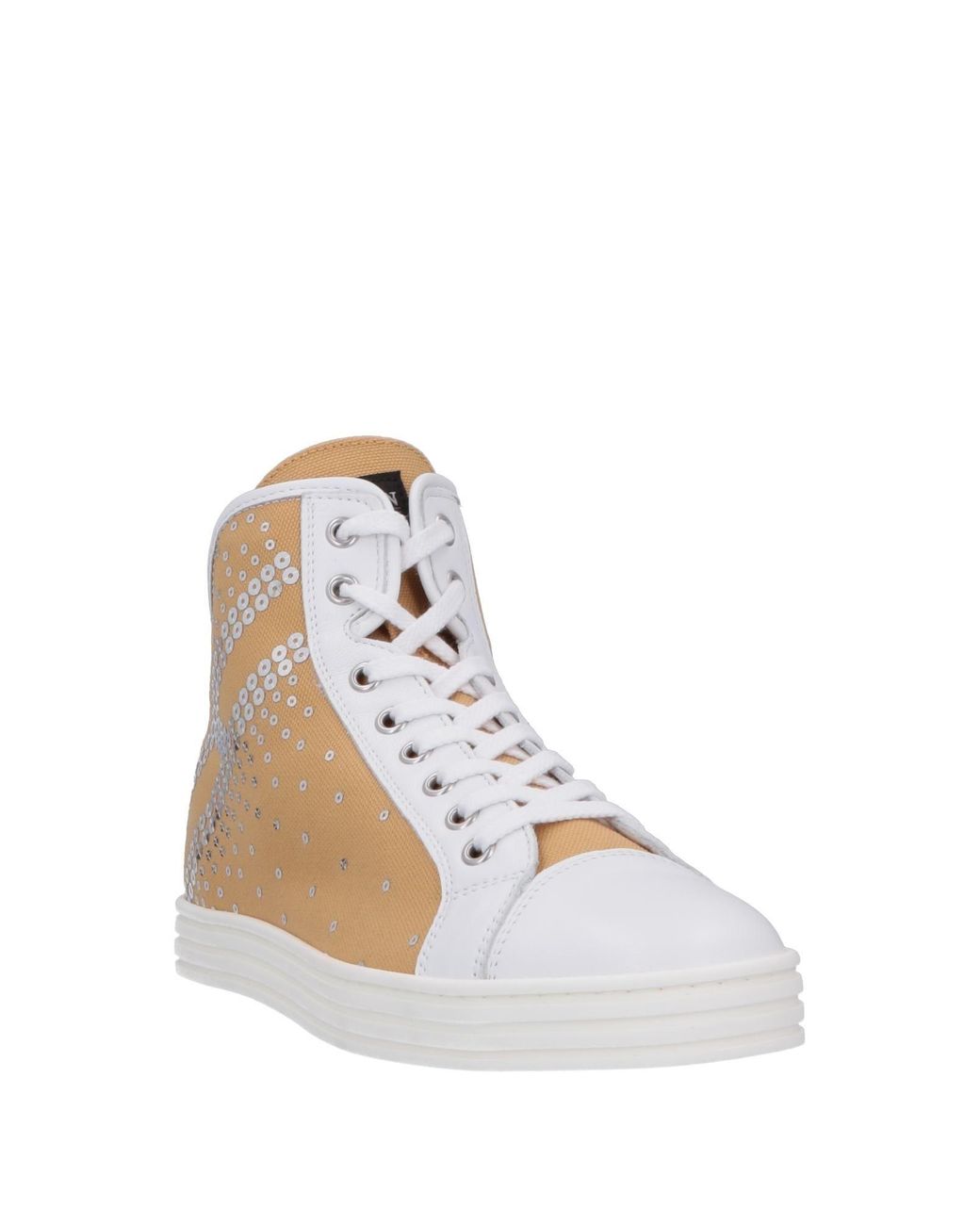 Hogan Rebel Natural Trainers