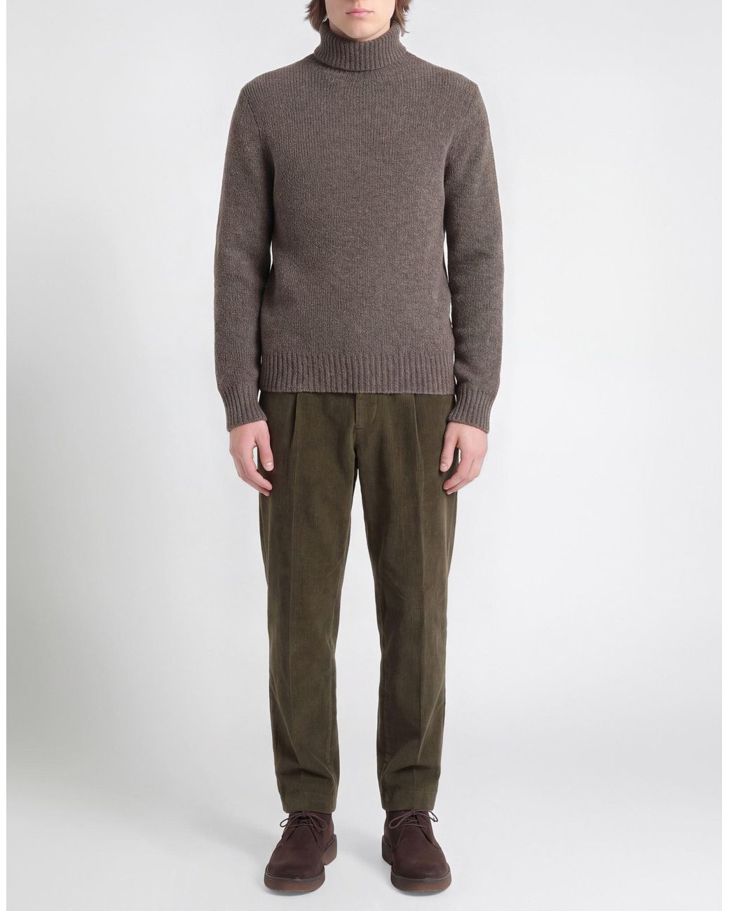 Barena Brown Turtlenecks for men