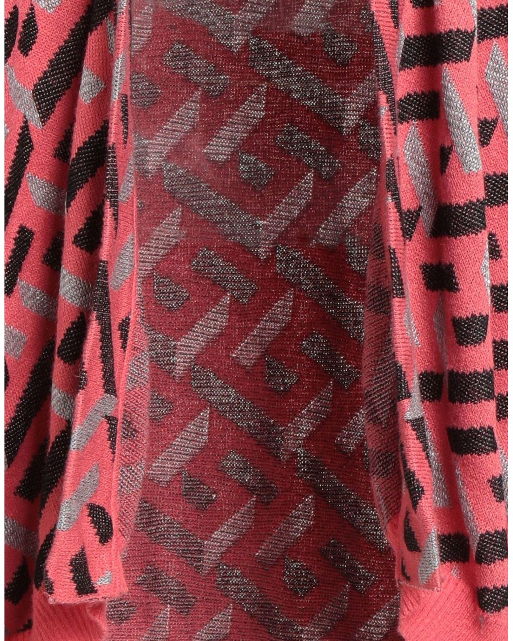Pour Moi Red Cardigan Viscose, Polyamide, Polyester