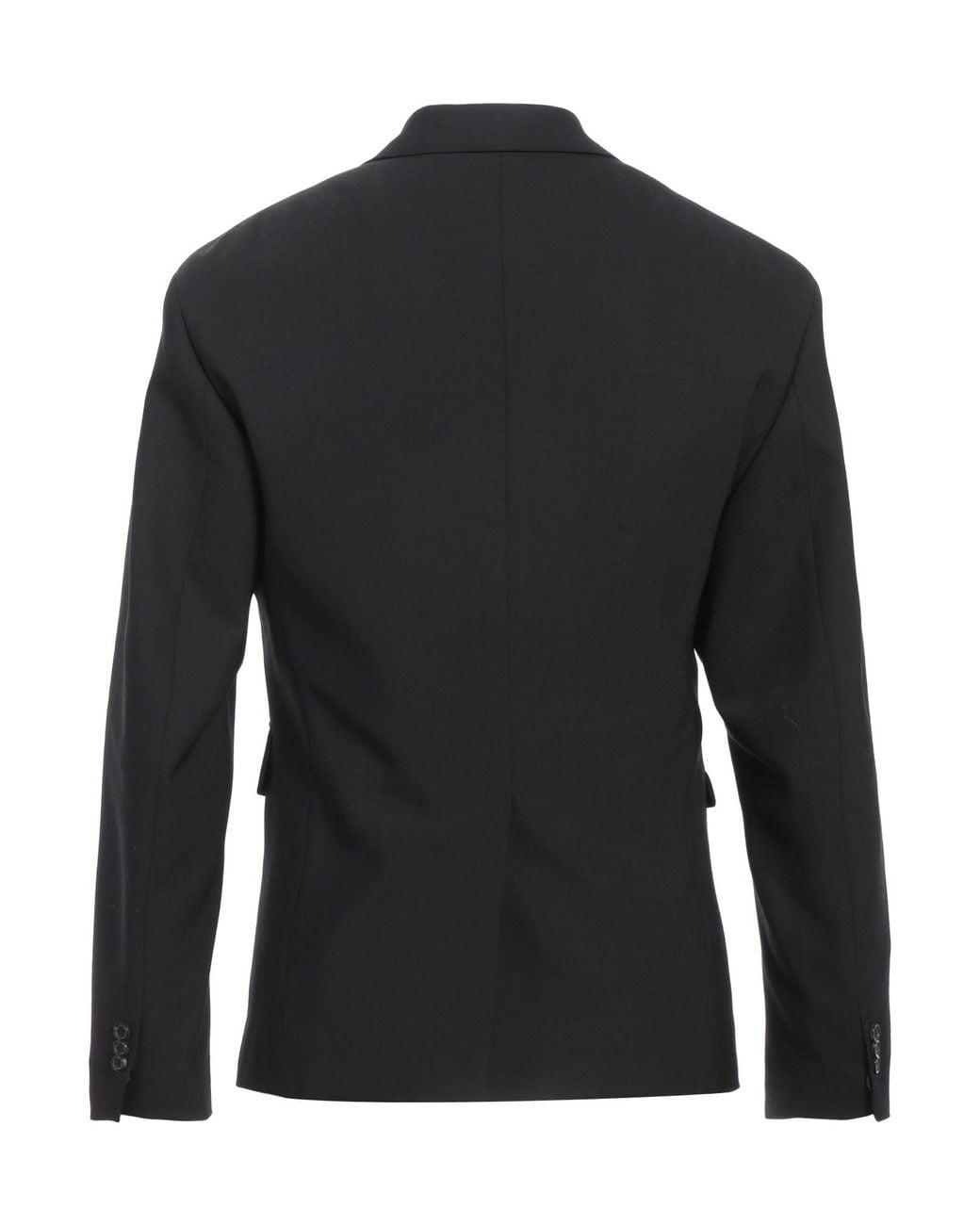 DSquared² Black Blazer Polyester, Virgin Wool, Elastane for men