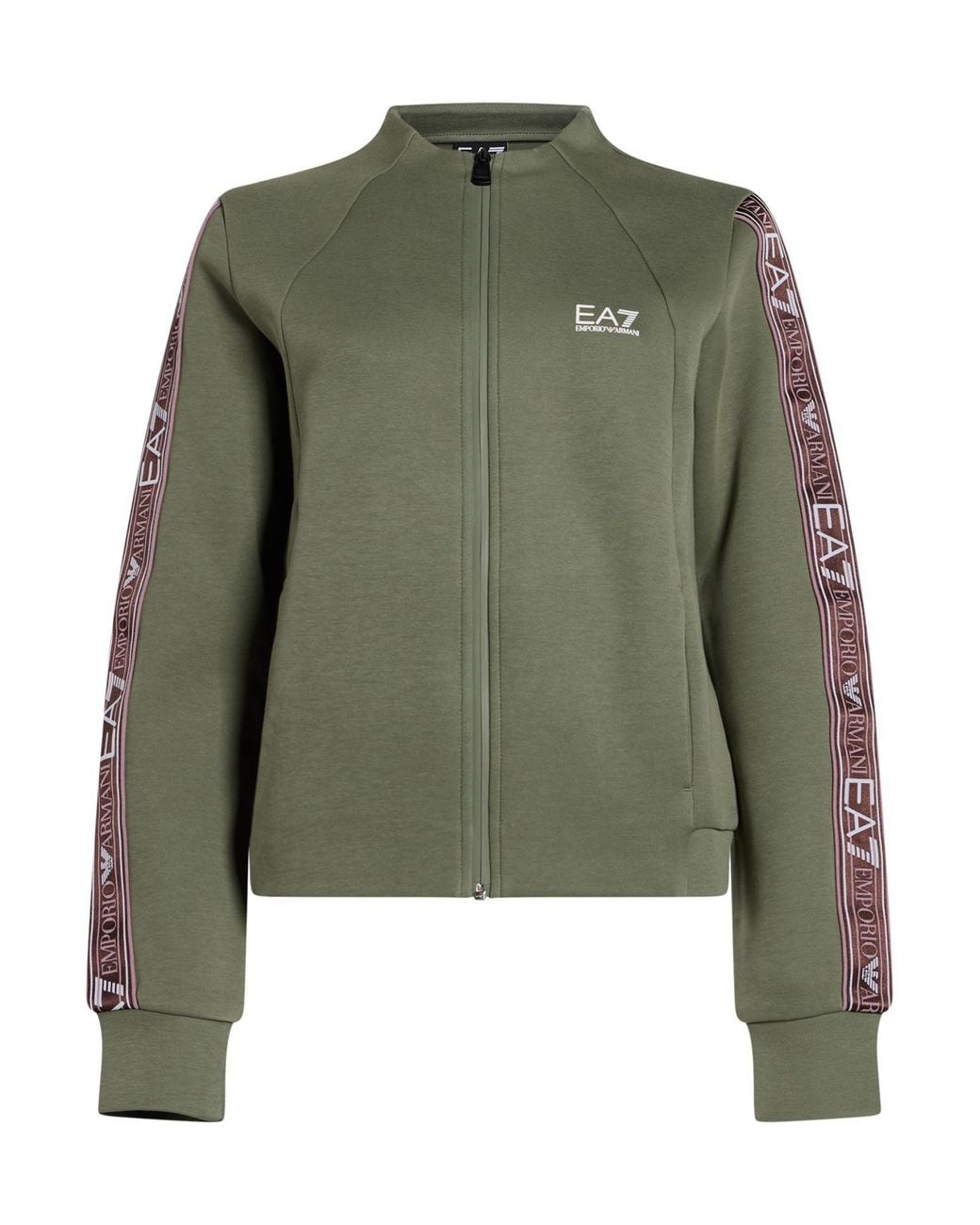 EA7 Green Tracksuit Cotton, Polyester