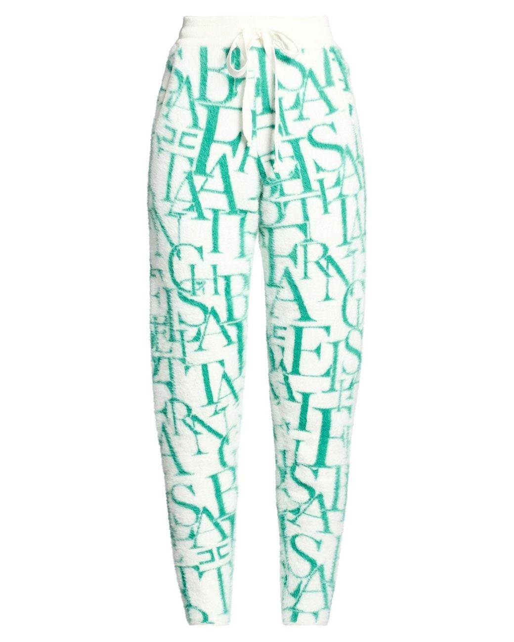 Elisabetta Franchi Blue Trouser