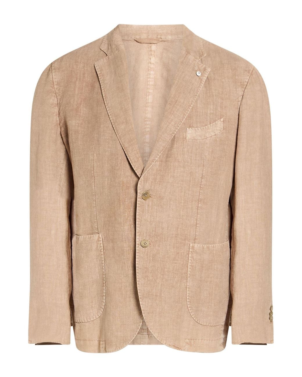 L.b.m. 1911 Natural Sand Blazer Linen for men