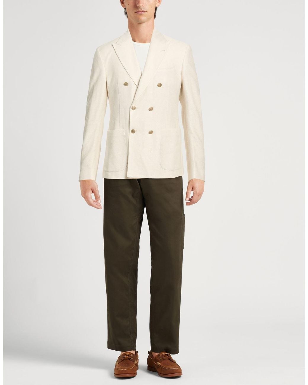 Eleventy Natural Blazers for men