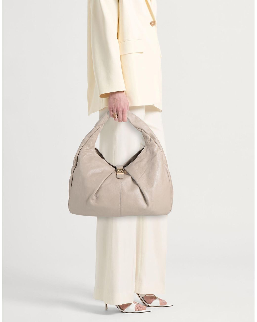Borbonese Natural Handbag