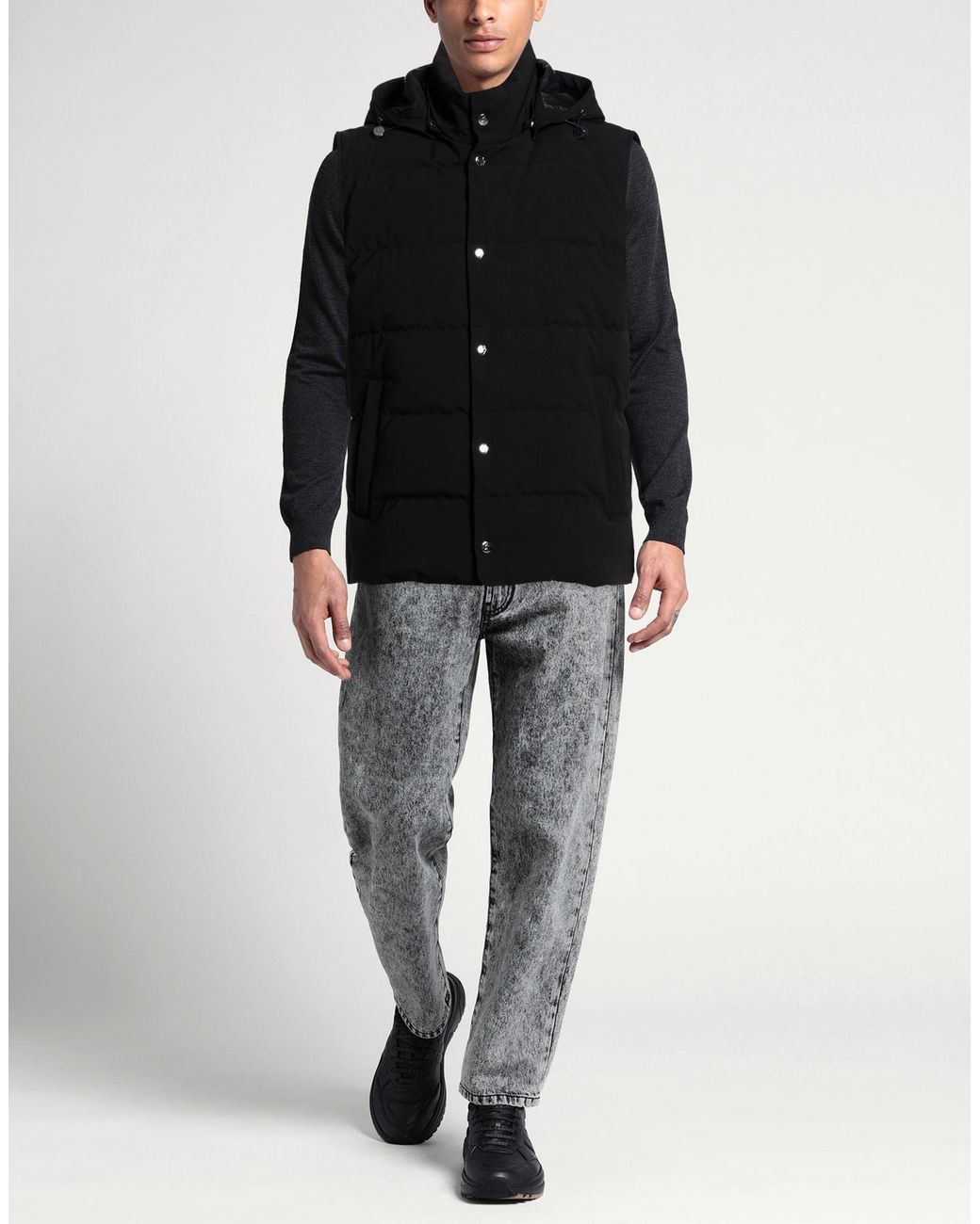 Chompa Sin Mangas Montecore de hombre de color Black