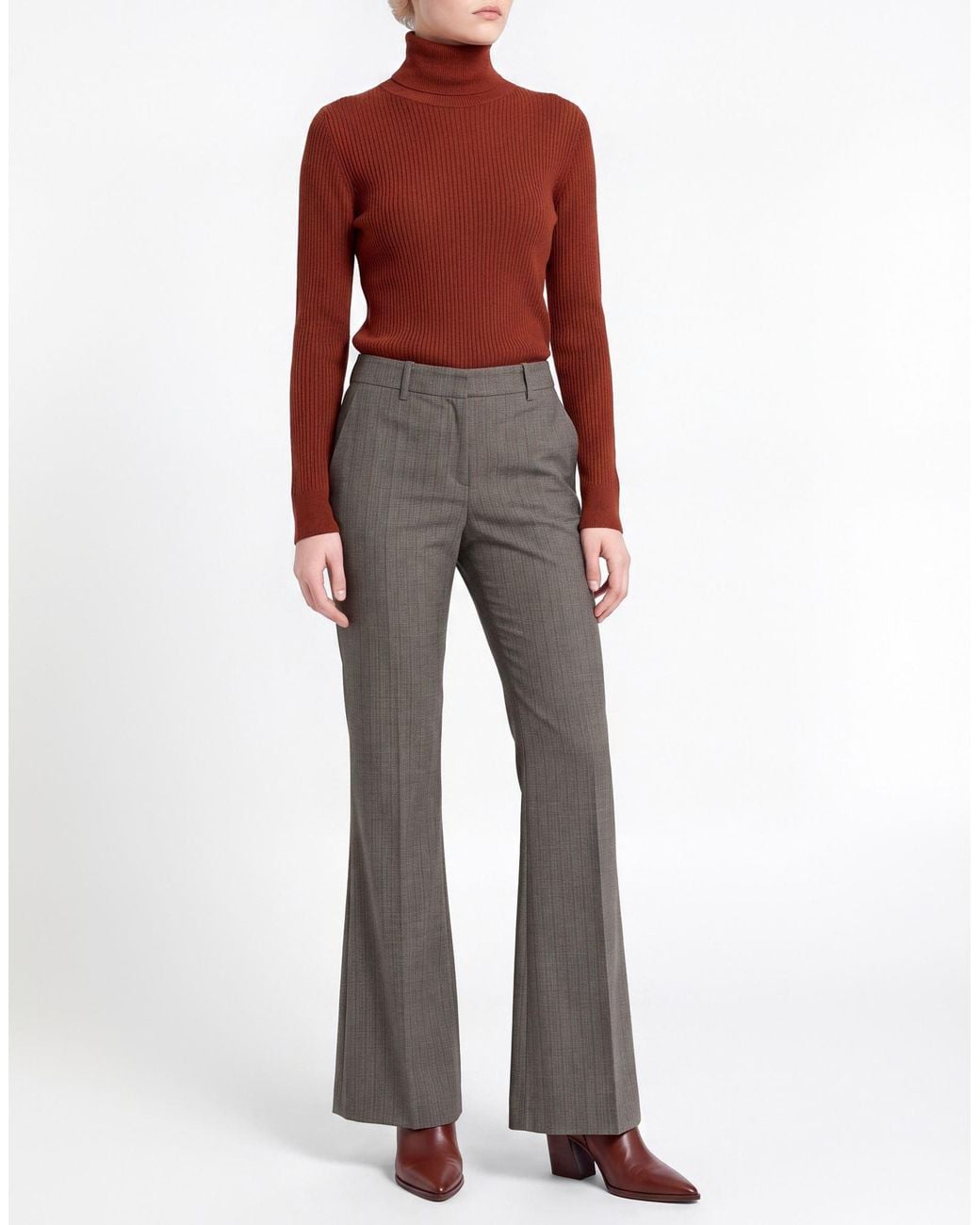 Barbara Bui Gray Pants Wool