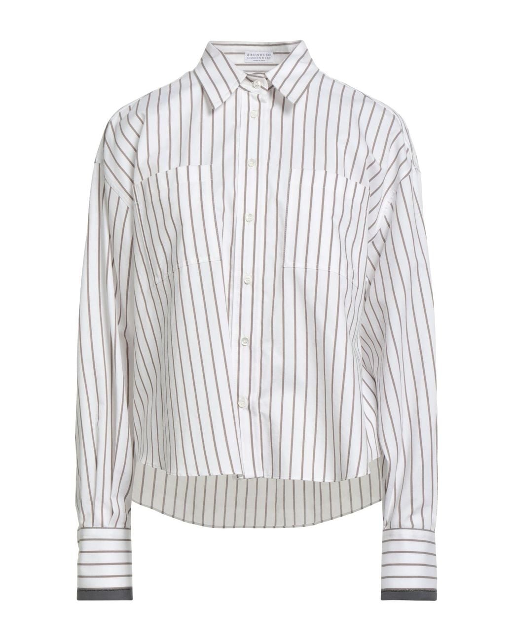 Brunello Cucinelli White Shirt Cotton